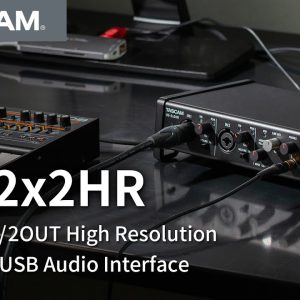 tascam us 2x2hr card am thanh chuyen nghiep 2