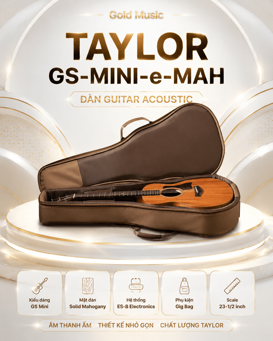 TAYLOR GS-MINI-e-MAH ĐÀN GUITAR ACOUSTIC taylor gs mini e mah guitar acoustic