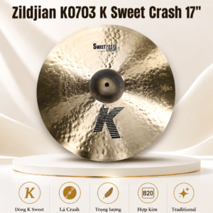 zildjian k0703 k sweet la crash 17 3