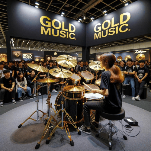 cymbal trống
