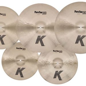 zildjian zildjian k2818 k paper thin crash cymbals reverb