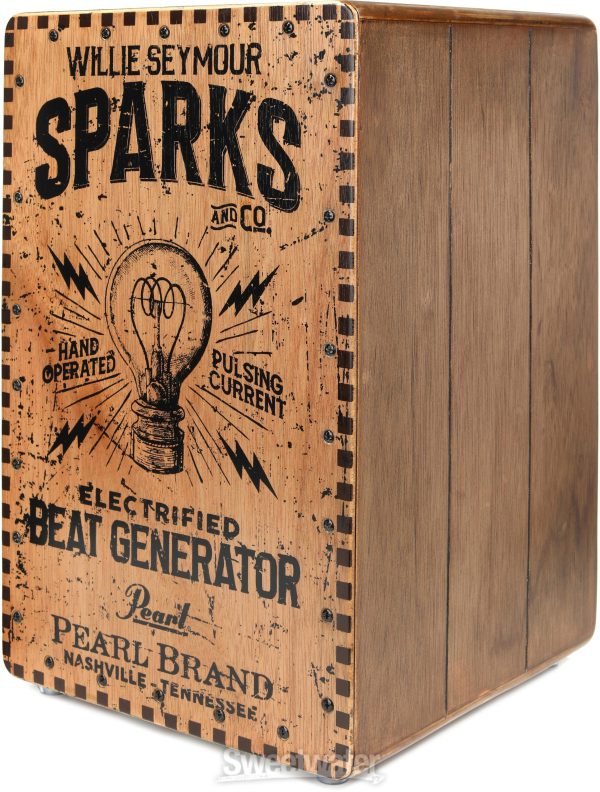 PEARL PBEC-210 TRỐNG CAJON ĐIỆN W/SEYMOUR SPARKS CRATE PBEC-210