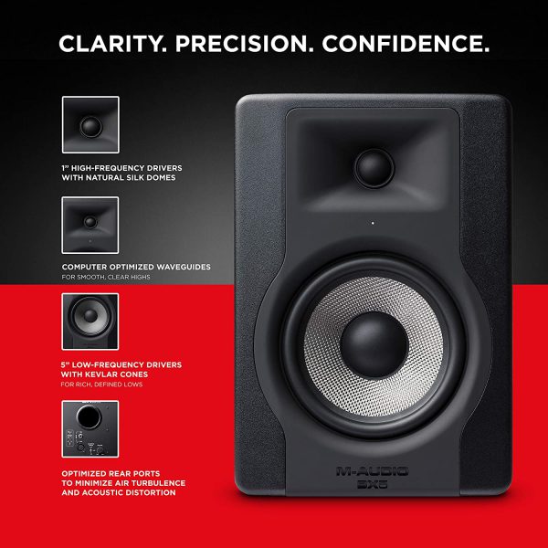 M-Audio BX5D3 LOA KIỂM ÂM 2 WAY BASS 5 INCH