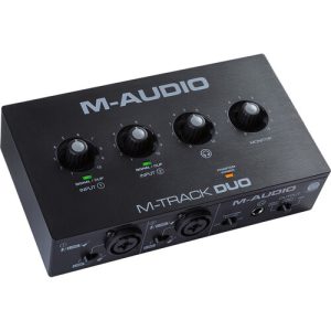 M-AUDIO M-TRACK DUO sound card âm thanh Bộ chuyển đổi âm thanh 2 kênh USB
