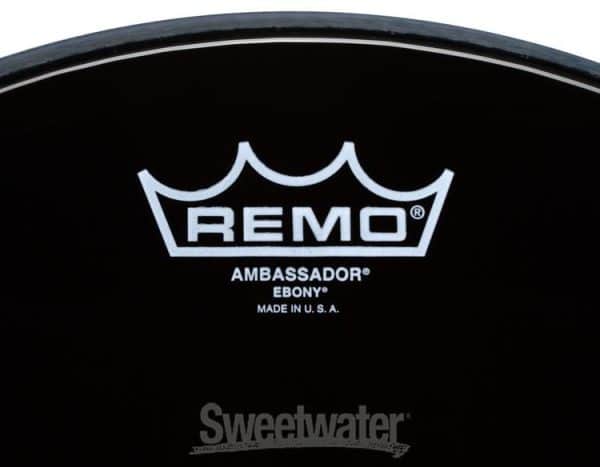 REMO ES-0010 MẶT TRỐNG 10 INCH AMBASSADOR EBONY SNARE/TOM