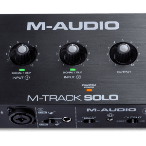 M-AUDIO MTRACK SOLO Soundcard Bộ chuyển đổi âm thanh 2 kênh USB