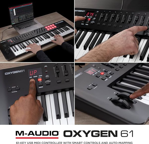 M-AUDIO OXYGEN61MKV BÀN PHÍM MIDI 61 PHÍM