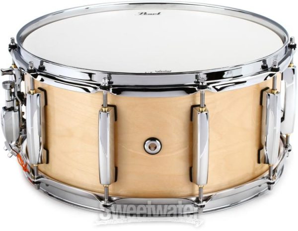 PEARL STS1465S TRỐNG SNARE 14X6.5" MÀU NATURAL C112