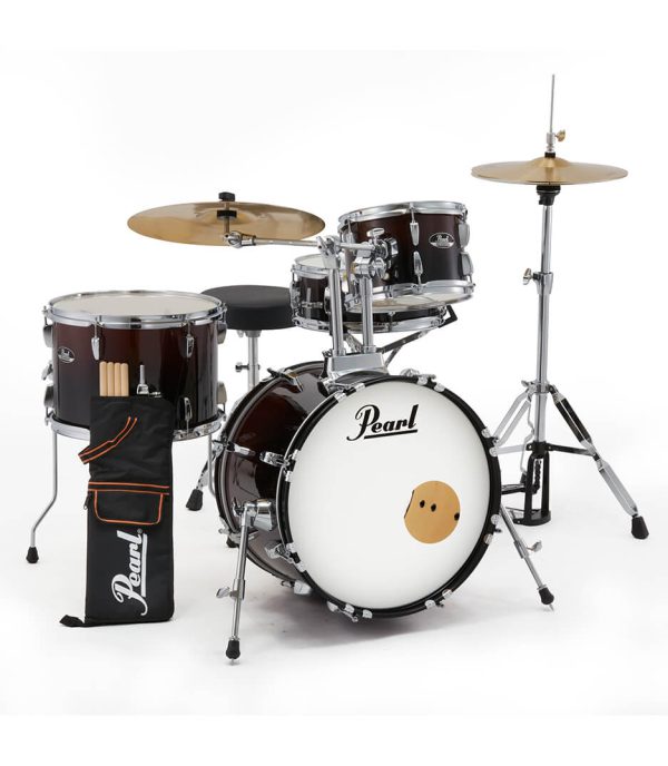 PEARL RS584C TRỐNG BỘ KÍCH màu 757 18" MÀU GARNET FADE