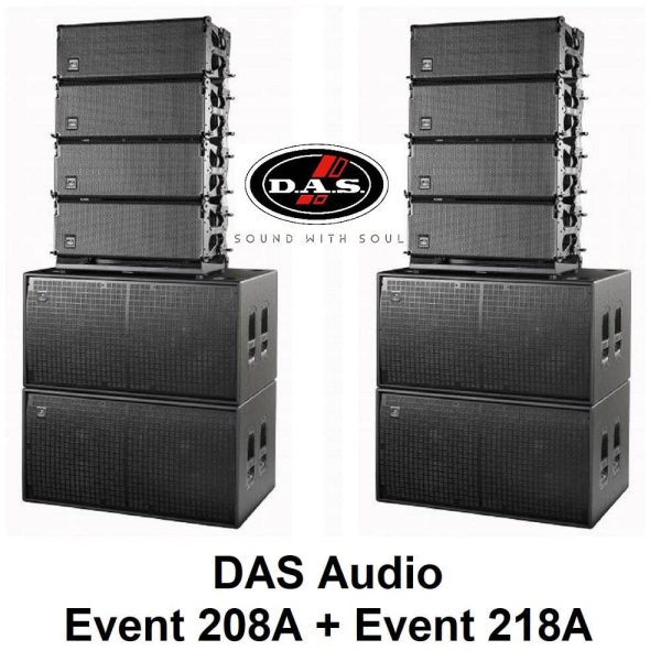 DAS EVENT-218A Loa Sub Bass tích hợp công suất