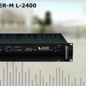 INTER-M L2400 Amply Trở Kháng Thấp 2 kênh 500W (8Ω)