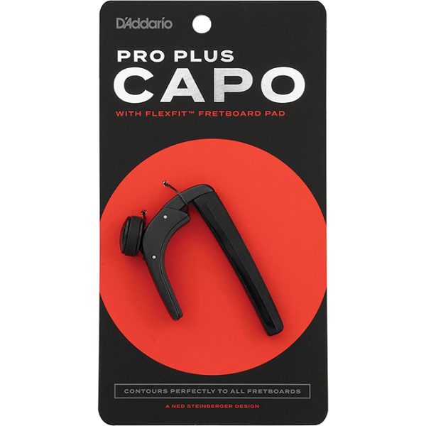 D'ADDARIO PW-CP-19 CAPO KẸP CẦN ĐÀN GUITAR NS PRO BLACK