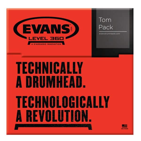 EVANS ETP-EC2SCLR-R BỘ MẶT TOM 10'',12'',16''