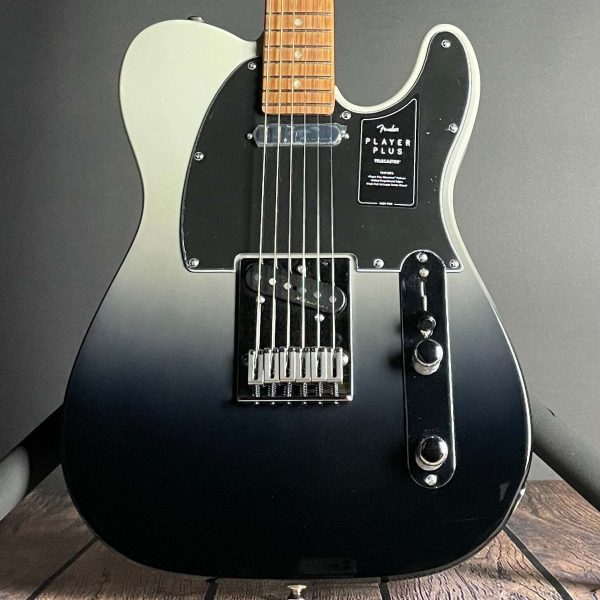 FENDER 0147333336 ĐÀN GUITAR ĐIỆN PLAYER PLUS TELE SILVER SMOKE