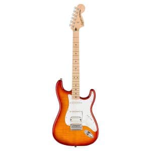 FENDER 0378152547 ĐÀN GUITAR ĐIỆN SQUIER AFF STRAT FMT HSS MN WPG SSB