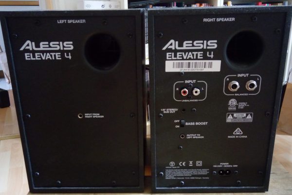 ALESIS ELEVATE 4 LOA KIỂM ÂM 4 INCH 50W