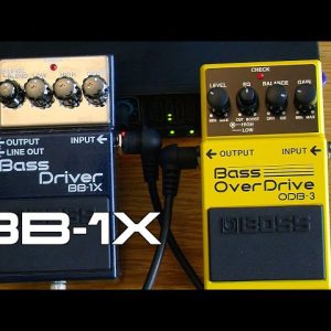 BOSS BB-1X Bàn Đạp Guitar Bass Driver