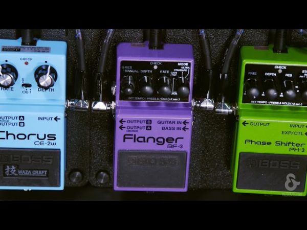 BOSS BF-3 Flanger Pedal cho guitar điện