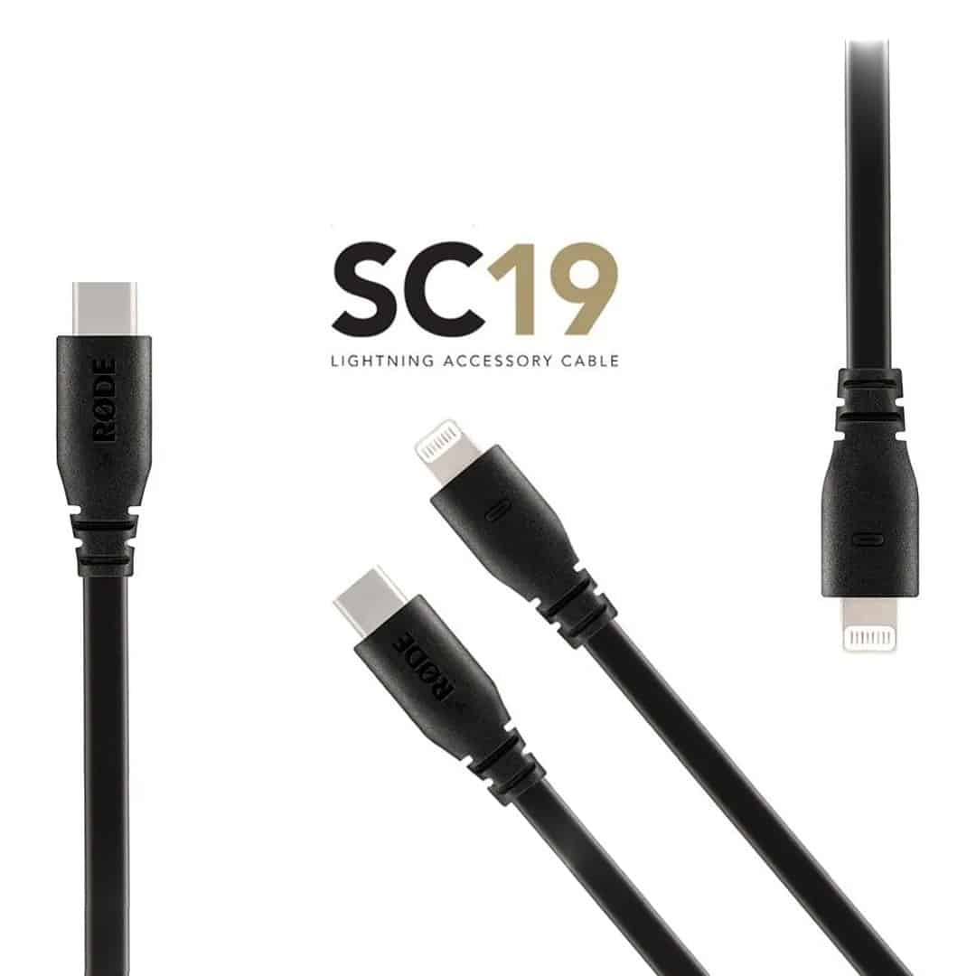 Cáp Rode SC19 - Cáp SC19 Rode Lightning to USB Type-C ( dài 1.55m)