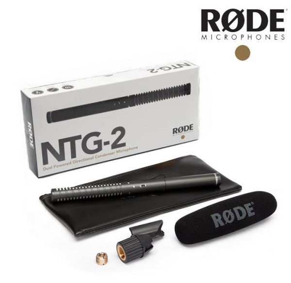 Rode NTG2 Micro Shotgun Thu Âm Condenser