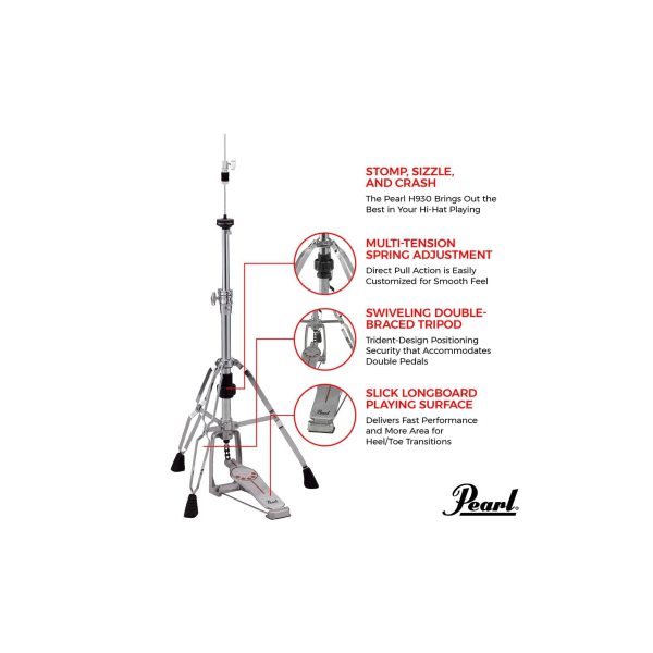 PEARL H930 CHÂN TRỐNG HI-HAT DEMONATOR