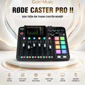 RODE Caster Pro II Bàn Trộn Âm Thanh Chuyên Nghiệp