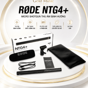 Rode NTG4+ Micro Shotgun Thu Âm Định Hướng