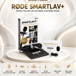 Rode SmartLav Plus Micro Thu Âm Cài Áo Điện Thoại