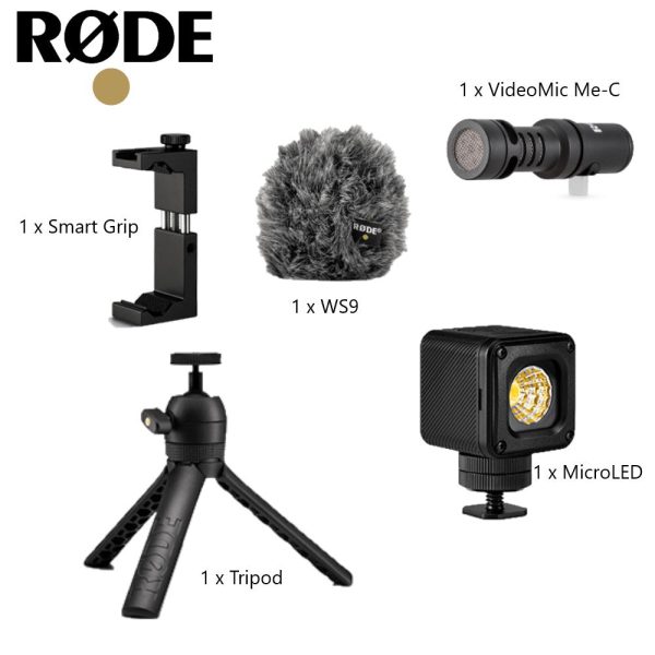 RODE Vlogger Kit iOS Edition Bộ Stream Cao Cấp Cho iOS