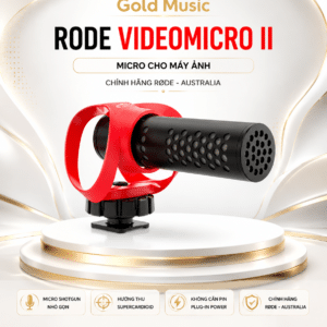 Rode VideoMicro II Micro Cho Máy Ảnh