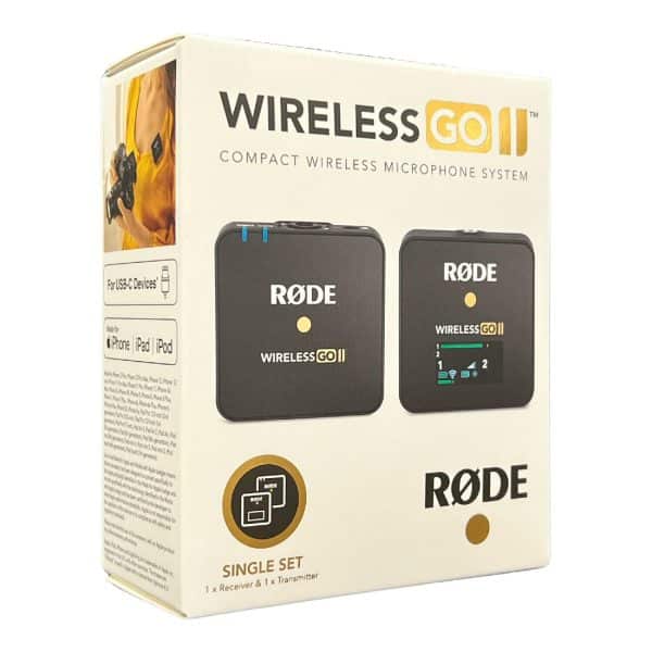 Rode Wireless Go II Single : Micro không dây máy ảnh