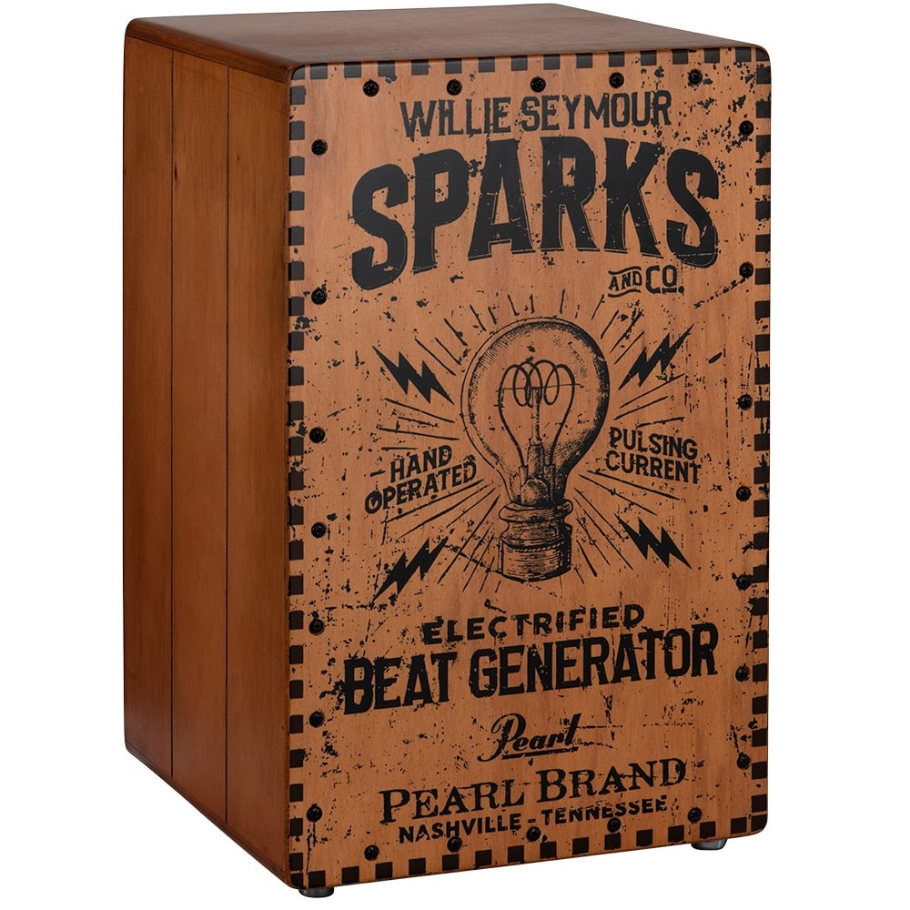 Trống Cajon điện Pearl Willie Seymour Sparks Crate PBEC-210 chính hãng