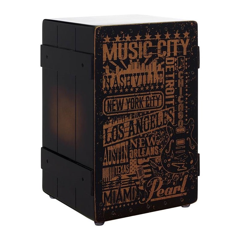 Trống Cajon Pearl Primero Music Town USA PBC122B chính hãng