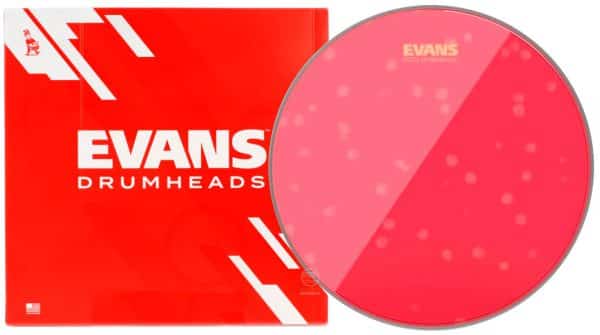 EVANS TT10HR MẶT TRỐNG MÀU ĐỎ HYDRAULIC RED 10"