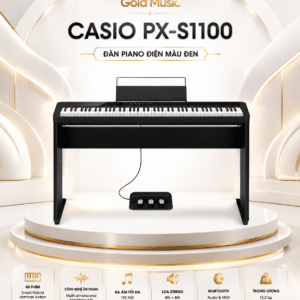 CASIO PX-S1100 ĐÀN PIANO ĐIỆN MÀU ĐEN