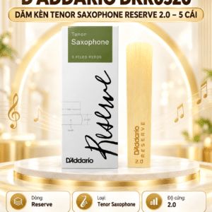 daddario dam ken tenor saxophone reserve 2 0 5p dkr0520