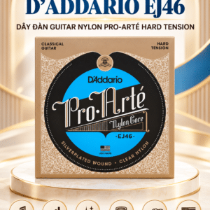 D'ADDARIO EJ46 DÂY ĐÀN GUITAR NYLON ARTE HARD TENSION