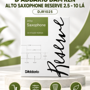 D'ADDARIO DJR1025 DĂM KÈN ALTO SAXOPHONE RESERVE 2.5 -10 cái