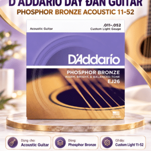D'ADDARIO EJ26 DÂY ĐÀN GUITAR PHOSPHOR ACOUSTIC 11-52