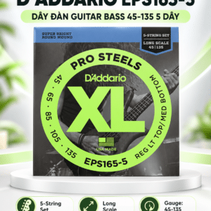 D'ADDARIO EPS165-5 DÂY ĐÀN GUITAR BASS 45-135 5STR