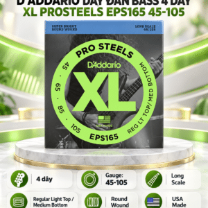 D'ADDARIO EPS165 DÂY ĐÀN GUITAR BASS 45-105 4STR
