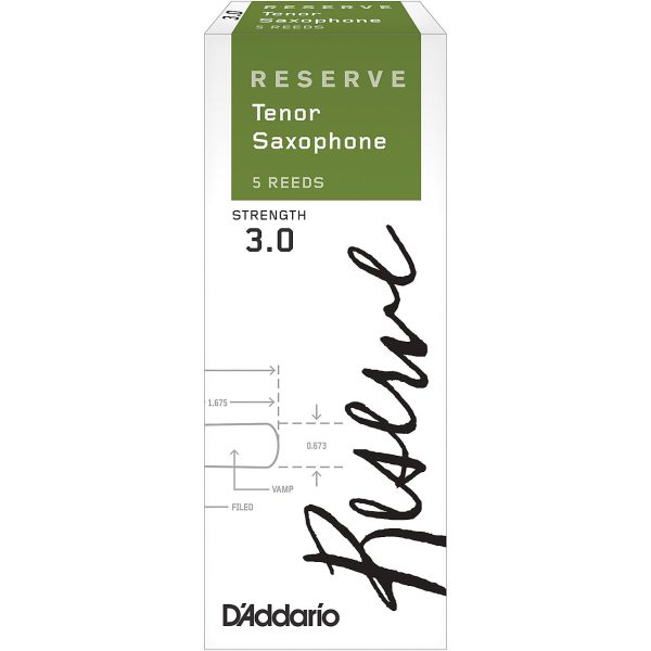 D'ADDARIO DKR0530 DĂM KÈN TENOR SAXOPHONE RESERVE 3.0 - 5 cái