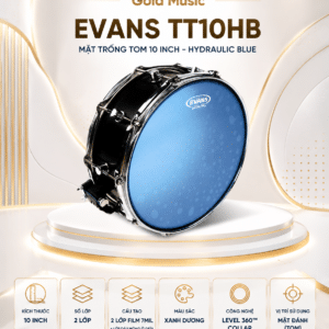EVANS TT10HB mặt trống 10 inch màu xanh