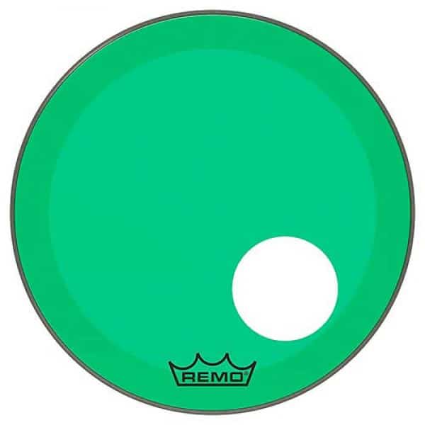 REMO P3-1320-CT-RDOH MẶT TRỐNG BASS 20 inch CÓ LỖ , đỏ