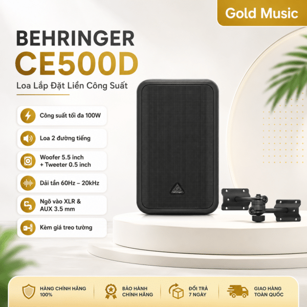 Behringer CE500D Loa Lắp Đặt Liền Công Suất behringer ce500d loa lap dat lien cong suat