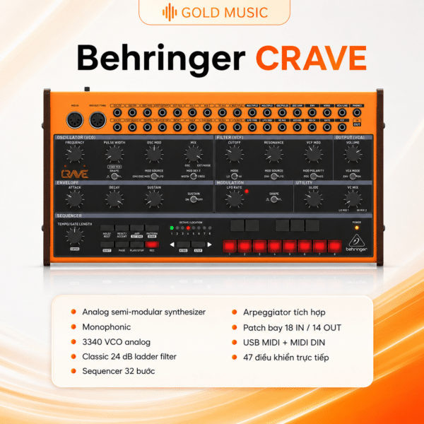 behringer crave bang dieu phoi am