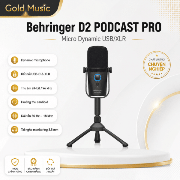Behringer D2 PODCAST PRO Micro USB behringer d2 podcast pro