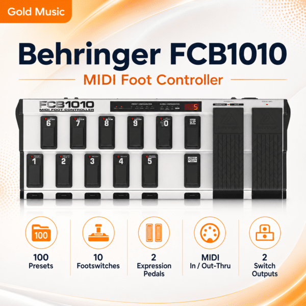 Behringer FCB1010 MIDI Footswitches behringer fcb1010