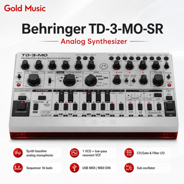 behringer td 3 mo sr analog synthesizers