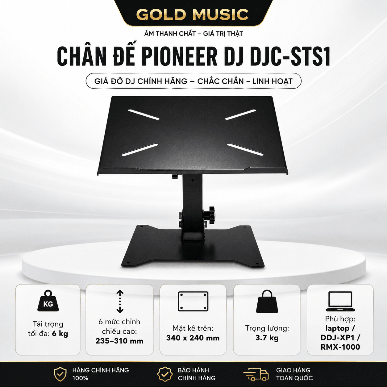 CHÂN ĐẾ PIONEER DJ DJC-STS1 chan pioneer dj djc sts1